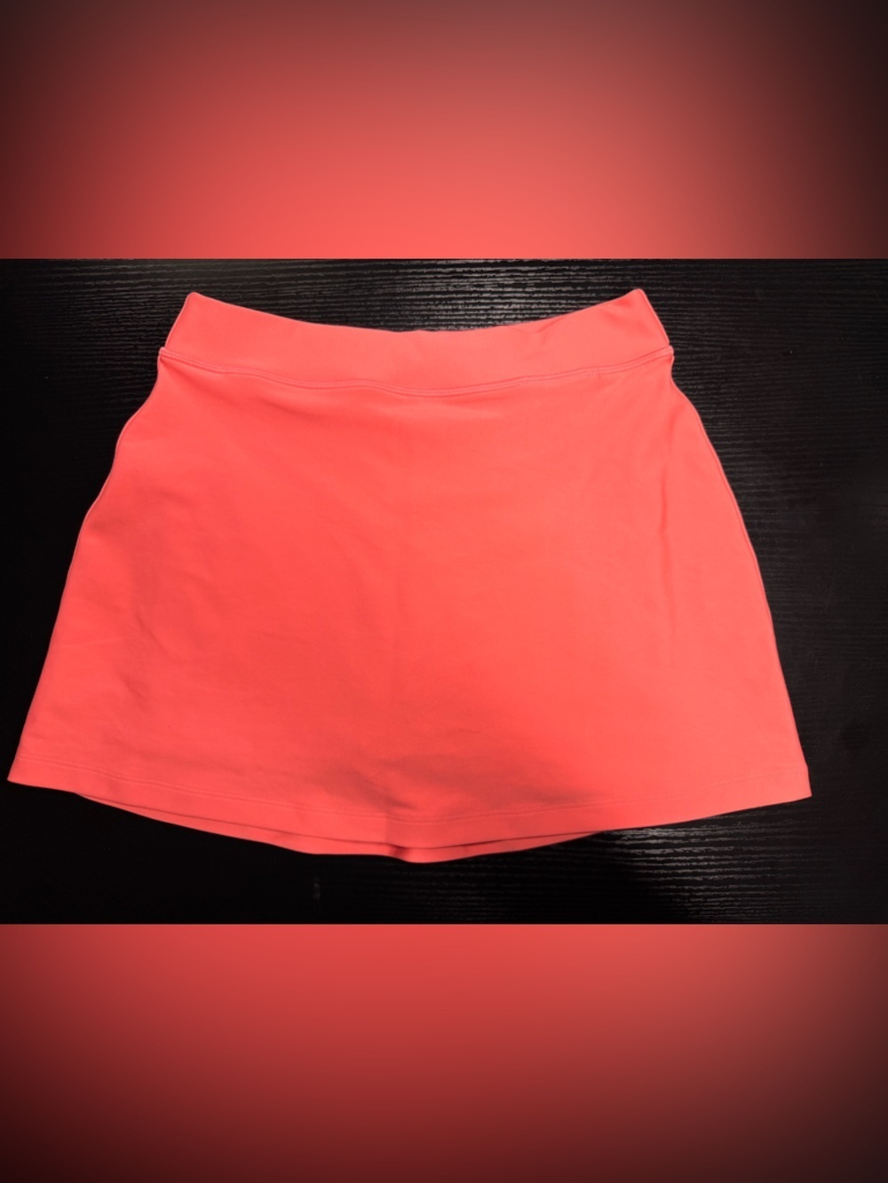 Coral Pink Stretch skort
